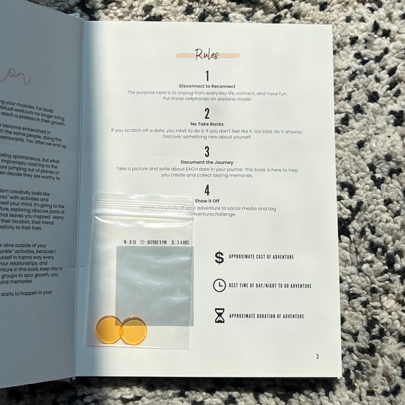 White Adventure Challenge Book - Picture 3 of 3